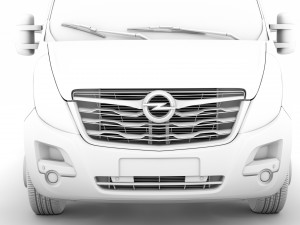 opel movano l2h2 windowvan 2020 Modelo 3D