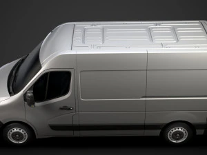 renault master l2h2 van 2020 3D Model