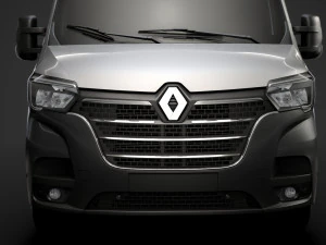 renault master l2h2 van 2020 3D Model