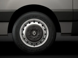 renault master l2h2 van 2020 3D Model