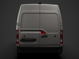 renault master l2h2 van 2020 3Dモデル