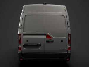 renault master l2h2 van 2020 3D Model