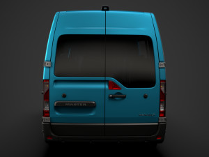 renault master l2h2 windowvan 2020 Modelo 3D