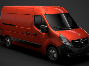 vauxhall movano l2h2 van 2020 3D Model