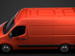 vauxhall movano l2h2 van 2020 3D Model