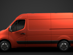 vauxhall movano l2h2 van 2020 3D Model