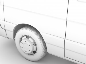 vauxhall movano l2h2 van 2020 3D Model