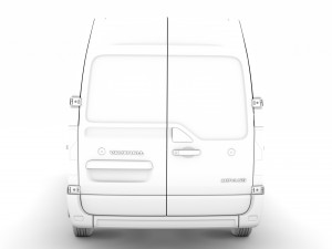 vauxhall movano l2h2 van 2020 3D Model
