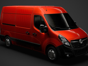 vauxhall movano l2h2 van 2020 3D Model