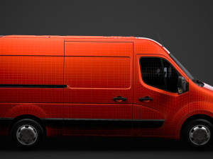 vauxhall movano l2h2 van 2020 3D Model