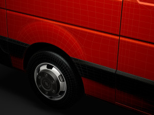 vauxhall movano l2h2 van 2020 3D Model