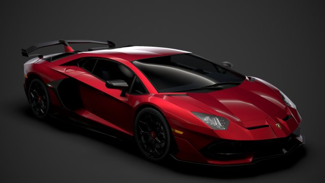 lamborghini aventador svj 2020 3D-Modell .c4d .max .obj .3ds .fbx .stl .blend 