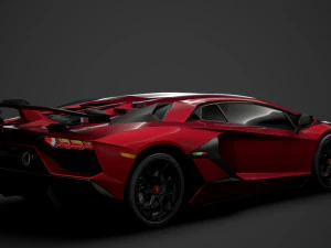 lamborghini aventador svj 2020 3D Model