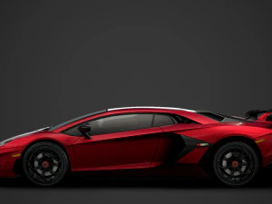 lamborghini aventador svj 2020 3D Model