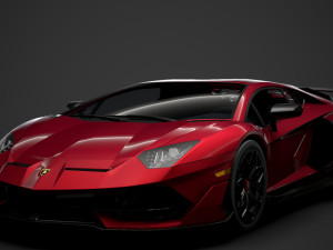 lamborghini aventador svj 2020 3D-Modell