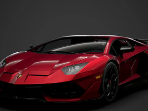 lamborghini aventador svj 2020 3D Model