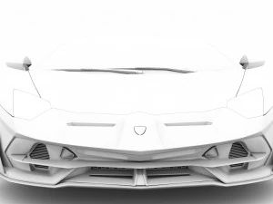lamborghini aventador svj 2020 3D Model