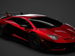 lamborghini aventador svj 2020 3D Model