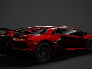 lamborghini aventador svj 2020 3D-Modell