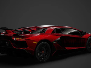 lamborghini aventador svj 2020 3D Model