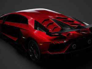 lamborghini aventador svj 2020 3D Model