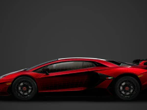 lamborghini aventador svj 2020 3D Model