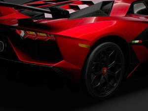 lamborghini aventador svj 2020 3D-Modell