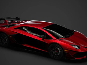 lamborghini aventador svj 2020 3D Model