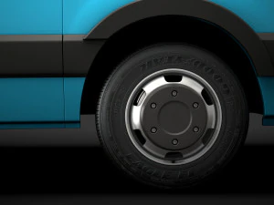 nissan nv 400 l3h2 minibus 2020 3D Model