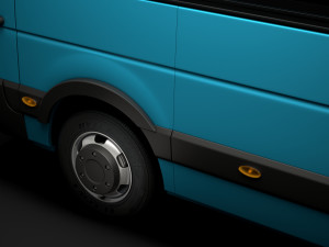 nissan nv 400 l3h2 minibus 2020 Modello 3D
