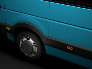nissan nv 400 l3h2 minibus 2020 3D Model