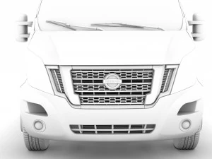 nissan nv 400 l3h2 minibus 2020 3D Model
