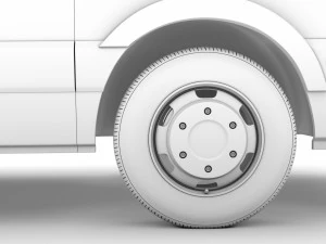nissan nv 400 l3h2 minibus 2020 3D Model