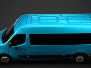 nissan nv 400 l3h2 minibus 2020 Modello 3D