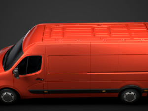 nissan nv 400 l3h2 van 2020 3D मॉडल