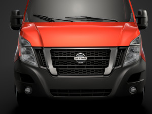 nissan nv 400 l3h2 van 2020 3D मॉडल