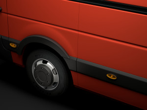 nissan nv 400 l3h2 van 2020 3D मॉडल