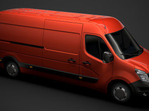nissan nv 400 l3h2 van 2020 3D मॉडल