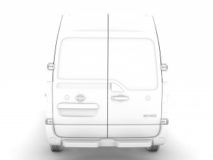 nissan nv 400 l3h2 van 2020 3D मॉडल