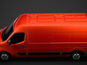 nissan nv 400 l3h2 van 2020 3D मॉडल