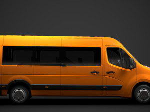 opel movano l3h2 minibus 2020 Modello 3D