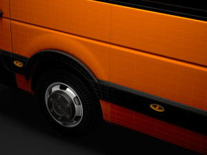 opel movano l3h2 minibus 2020 Modello 3D