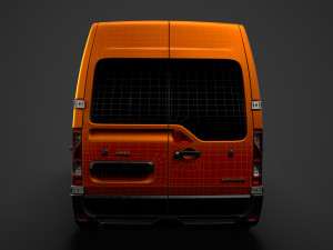 opel movano l3h2 minibus 2020 Modello 3D