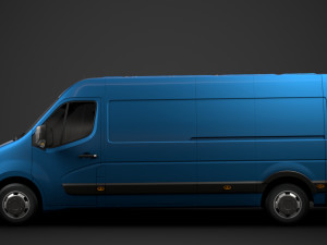 opel movano l3h2 van 2020 Model 3D