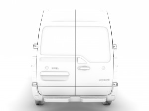 opel movano l3h2 van 2020 Model 3D