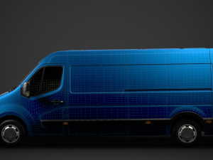 opel movano l3h2 van 2020 Model 3D