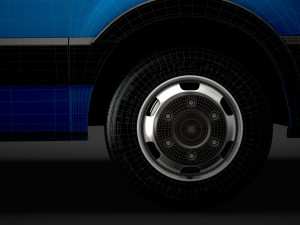 opel movano l3h2 van 2020 Model 3D