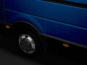 opel movano l3h2 van 2020 Model 3D
