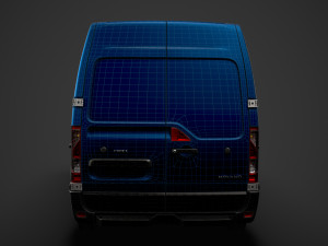 opel movano l3h2 van 2020 Model 3D