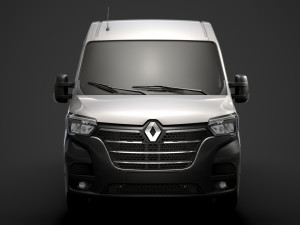 renault master l3h2 minibus 2020 Model 3D
